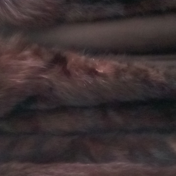 Mink/ Fox Short Jacket Size M/L - Picture 14 of 16